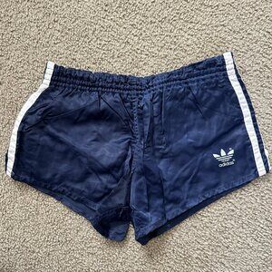 vintage 1980's Adidas nylon shorts